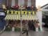 Watford shop decorated with the clubs colours Watford shop decorated with the clubs colours