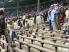 The seating was wooden in 1984 The seating was wooden in 1984
